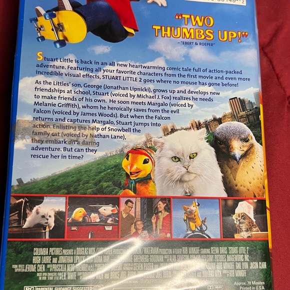 Stuart Little, two.VHS - Picture 2 of 3